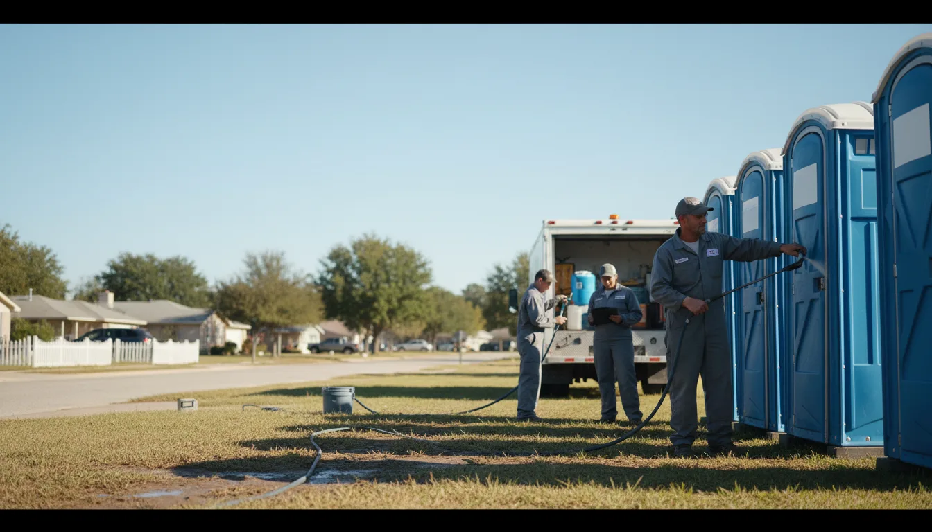 Long-Term Portable Toilet Rental in White Pigeon, MI near me